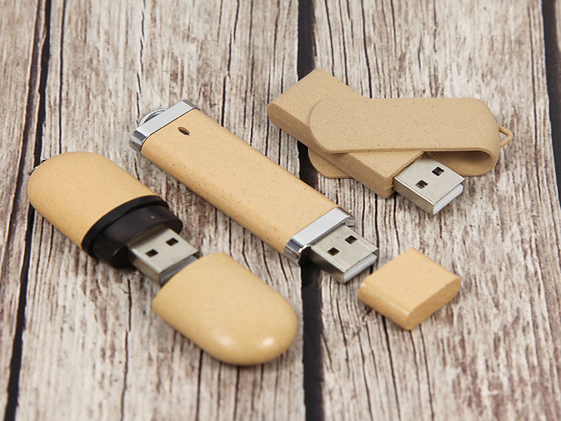 Umweltfreundliche Werbeartikel USB-Sticks